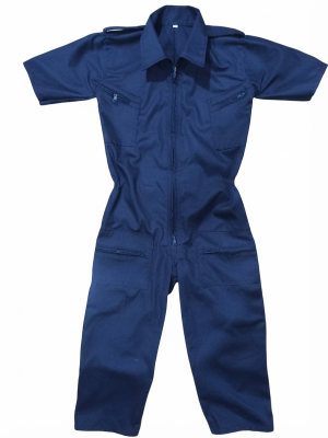 Wearpack Anak Laki-Laki Model Mekanik Warna Navy- Baju Bengkel Seragam Profesi Premium