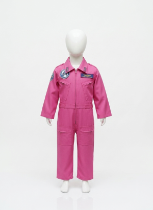 Baju Wearpack Pilot Anak Pink Setelan Jumpsuit Karakter Kostum Profesi